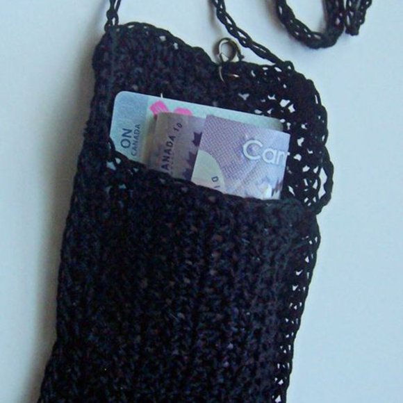 Hand Designed -Crochet Tiny Purse - Picture 4 of 4